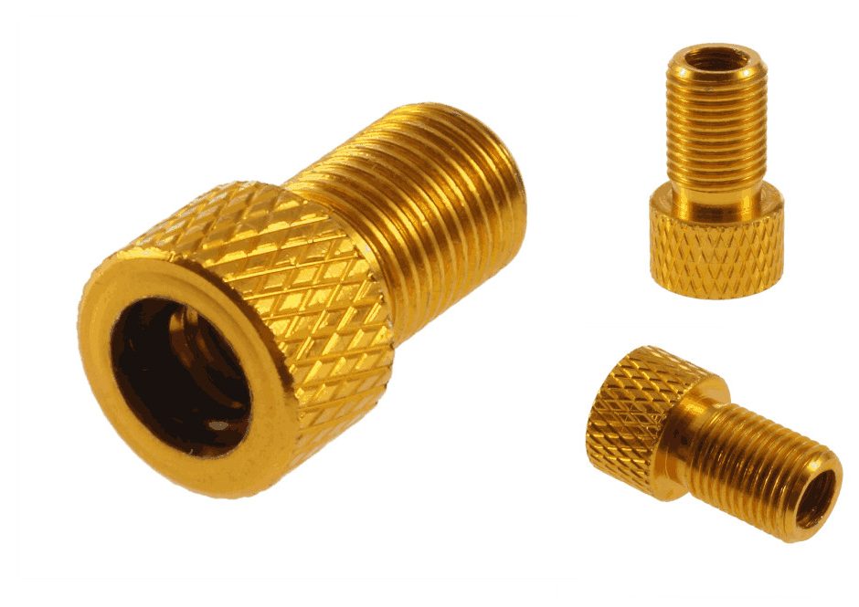 2 Adattatore Valvola Presta A Schrader X Bici MTB Gonfiaggio - Foto 9