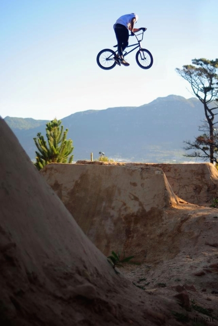 Buddy flowin it at Potatoe Trails