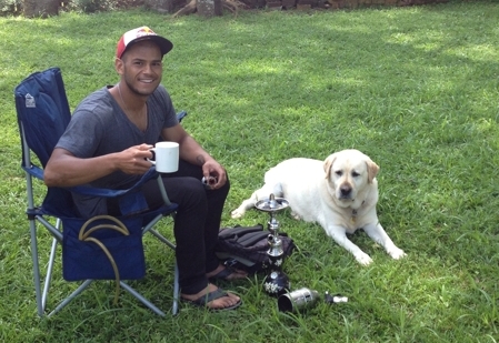 Tea time at the Loudons