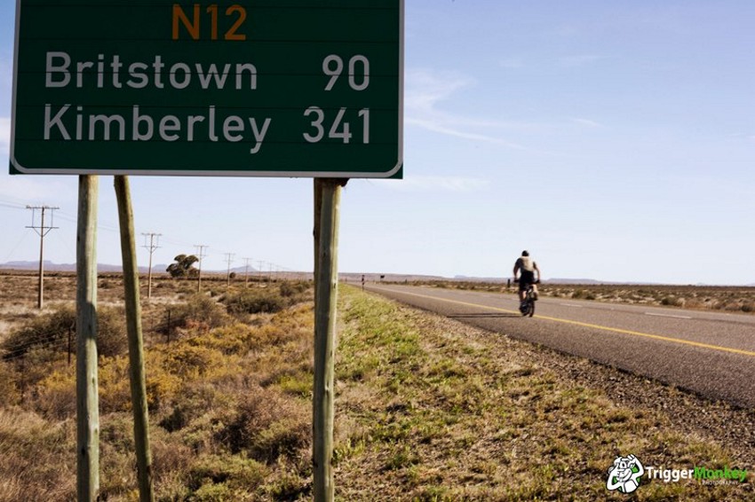 One Gear Cape Town to Jozi on a BMX