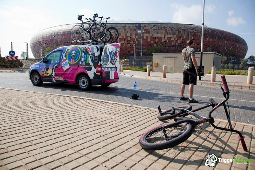 One Gear Cape Town to Jozi on a BMX