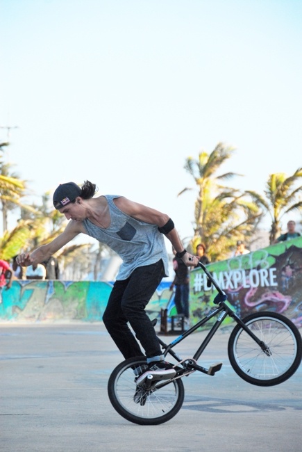 Viki @ Beach Park. #bmxplore sessions