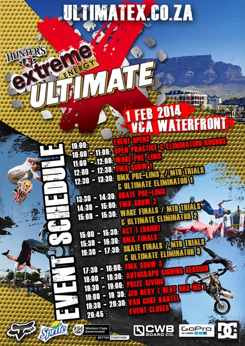 Ultimate X Schedule Design