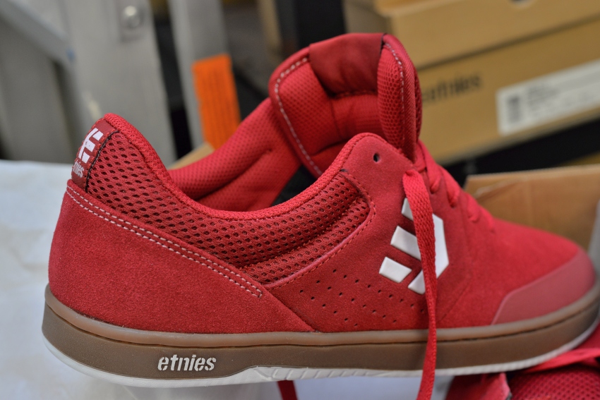 BMX Direct / Etnies Marana Chase Hawk Sig Model - Red, White, Gum. Regular Price R695