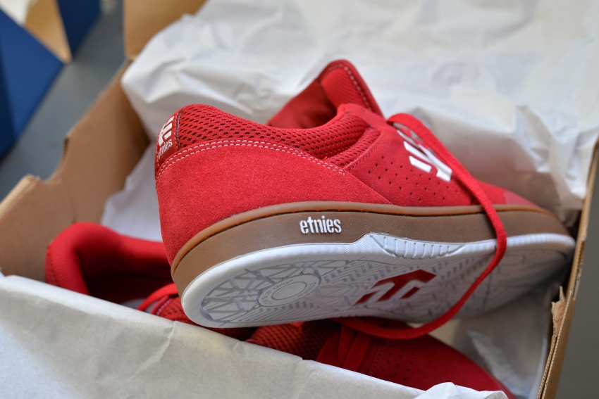 BMX Direct / Etnies Marana Chase Hawk Sig Model - Red, White, Gum. Regular Price R695