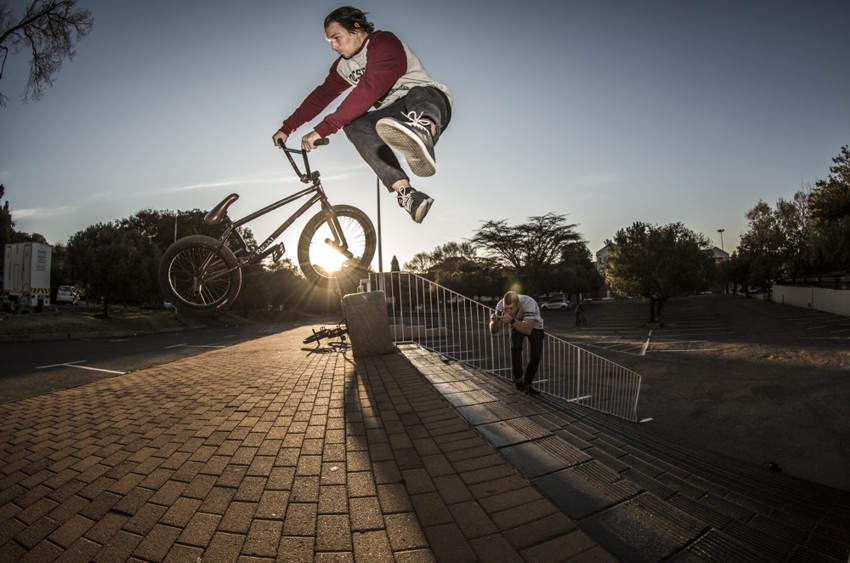 Colin Loudon - Upstairs to whip - Photo: Kevin Schnider