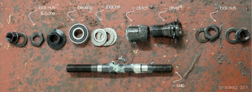 Bmx cassette outlet hub maintenance