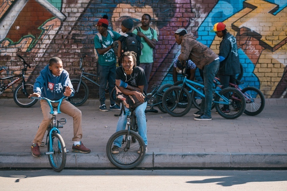 BMX Day 2015 Johannesburg - Mobbing in the streets