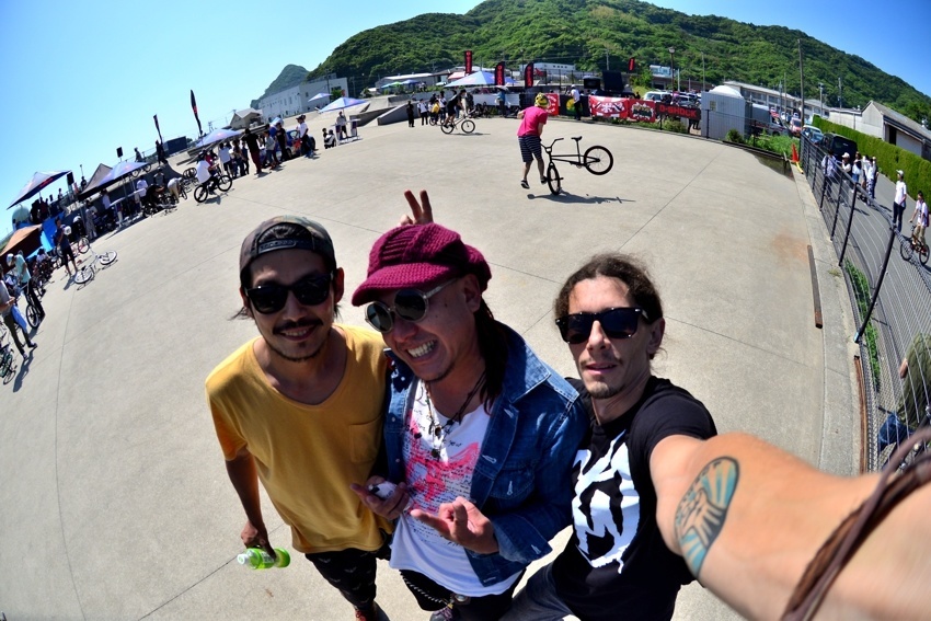 Nagasaki with Hiroshi and Dasuke