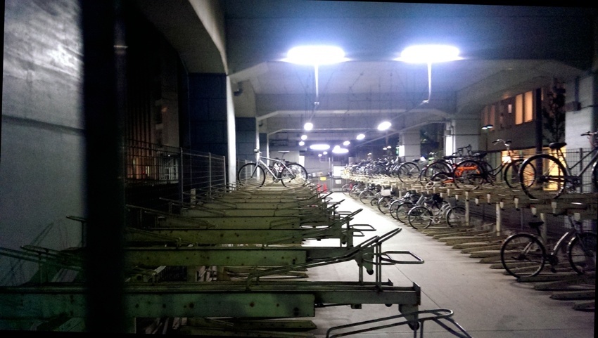 Multi-story bike racks