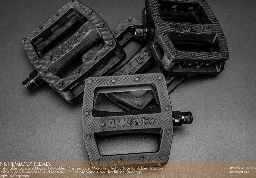 Kink Hemlock Pedals (Black)