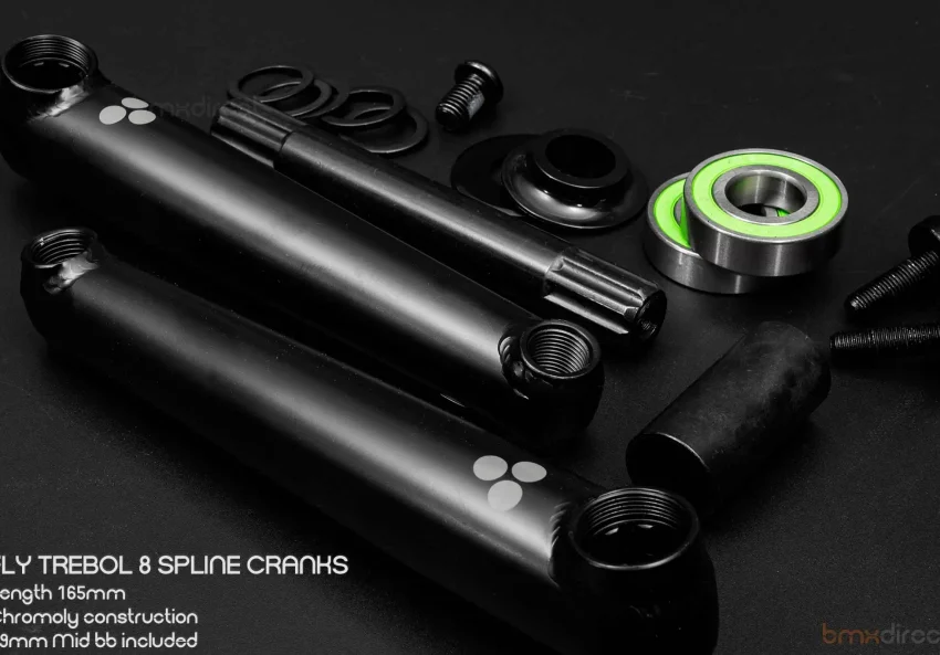 Fly Trebol 3 Crank + BB Set – 165mm Black