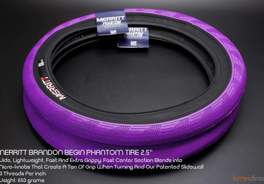 Merritt Begin Phantom Tyre - Purple 2.5