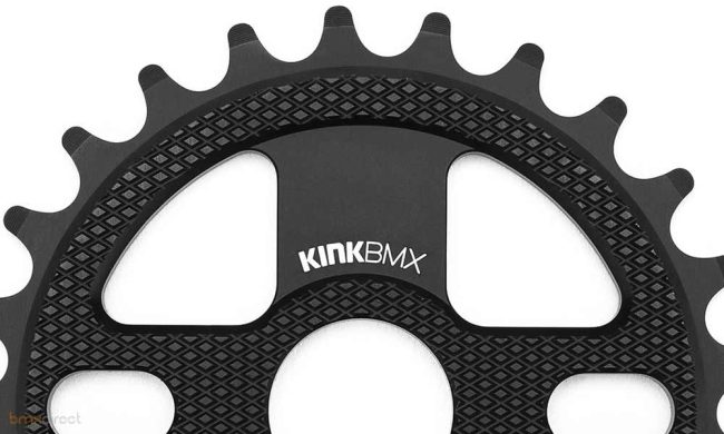 Kink Imprint Sprocket - Black 25t