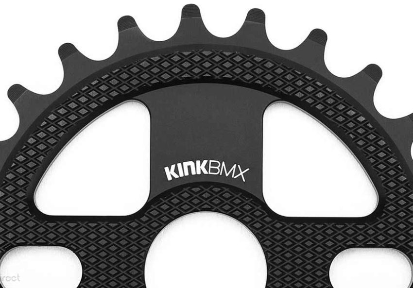 Kink Imprint Sprocket - Black 25t