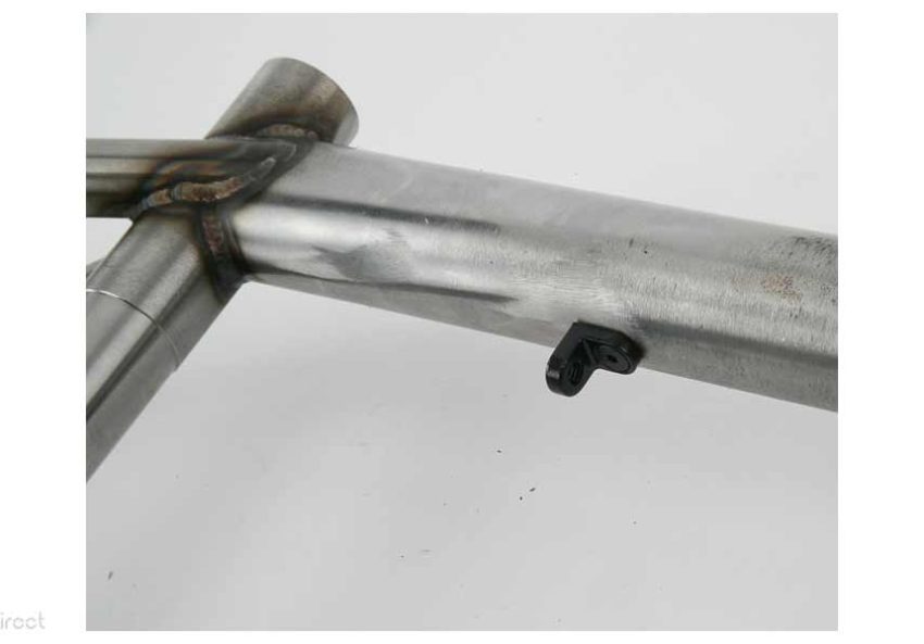 Thread-on frame cable stop