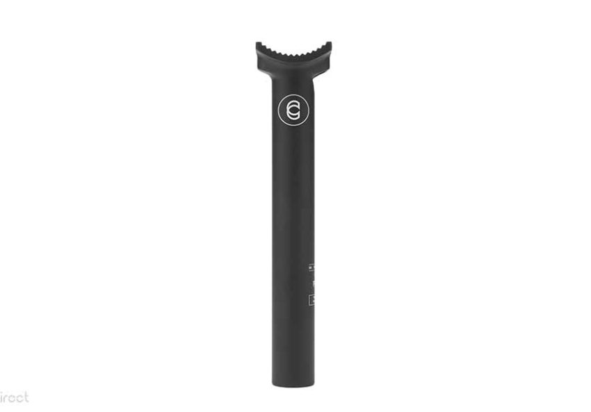 Cinema Stealth seat post - Black 200mm