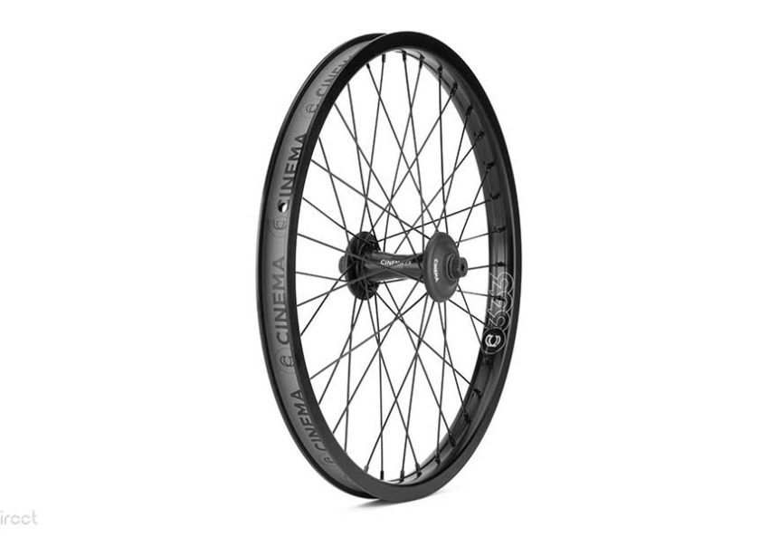 Cinema ZX Front Wheel - Black