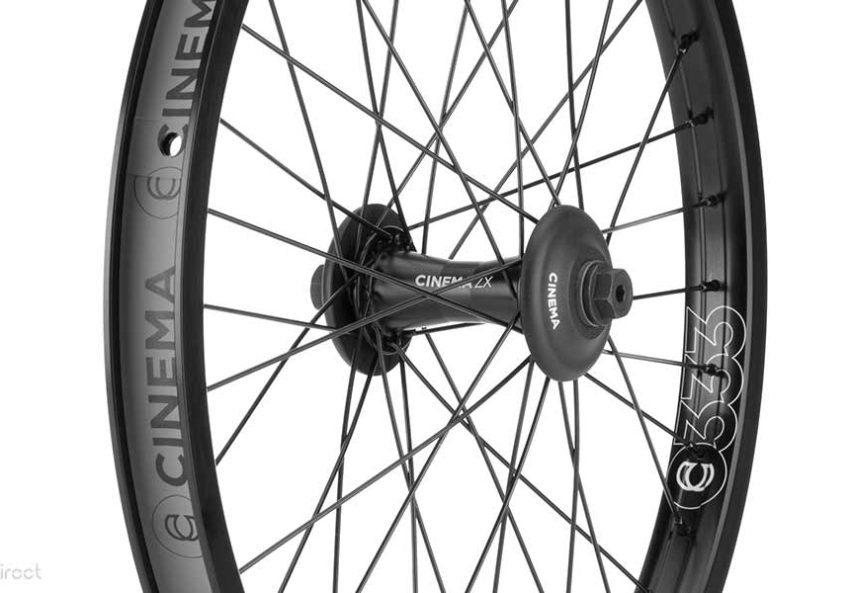Cinema ZX Front Wheel - Black