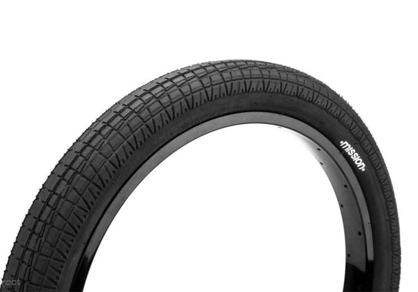 Mission Fleet Tyre - Black 2.3