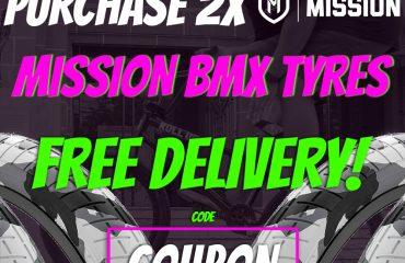 Free Delivery on Mission Tyres