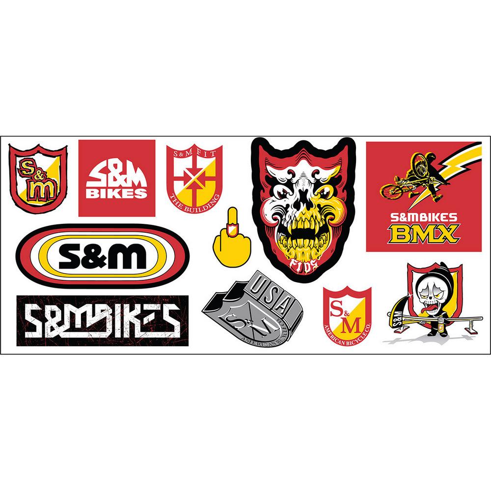 S&M 2021 BMX Sticker Kit