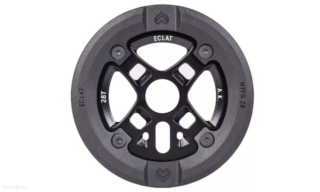 Eclat AK Guard Sprocket (Alex Kennedy Sig) - Black 25t