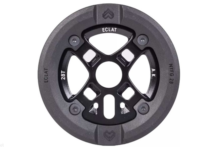 Eclat AK Guard Sprocket (Alex Kennedy Sig) - Black 25t