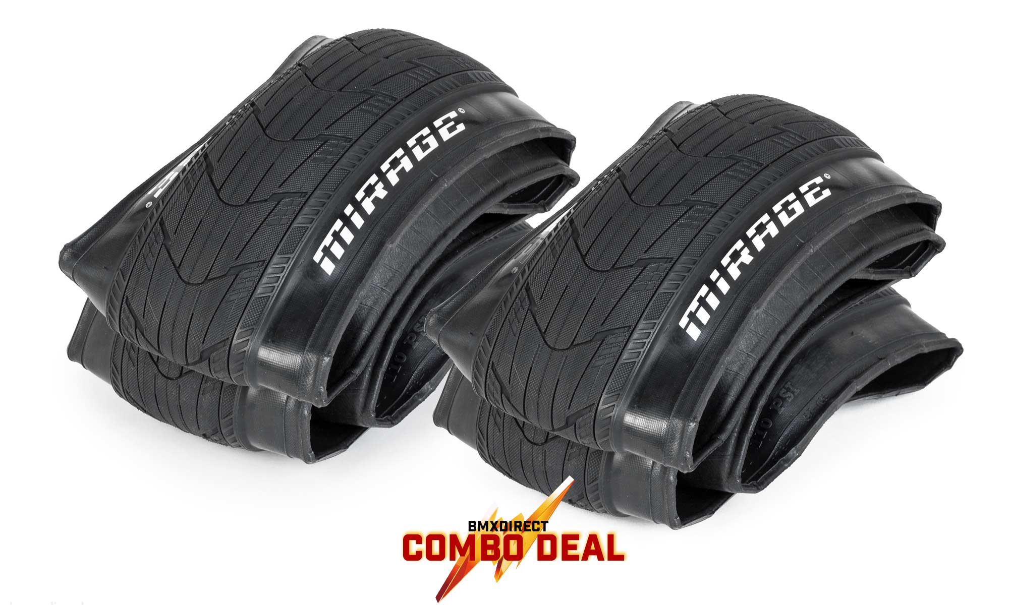 2x Eclat Mirage Foldable Tyre - COMBO