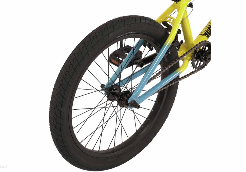 United Supreme Complete Bike – Yellow/Turquoise Fade 20.75″
