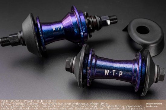 Wethepeople Hybrid Freecoaster/ Cassette hub - Galactic Purple