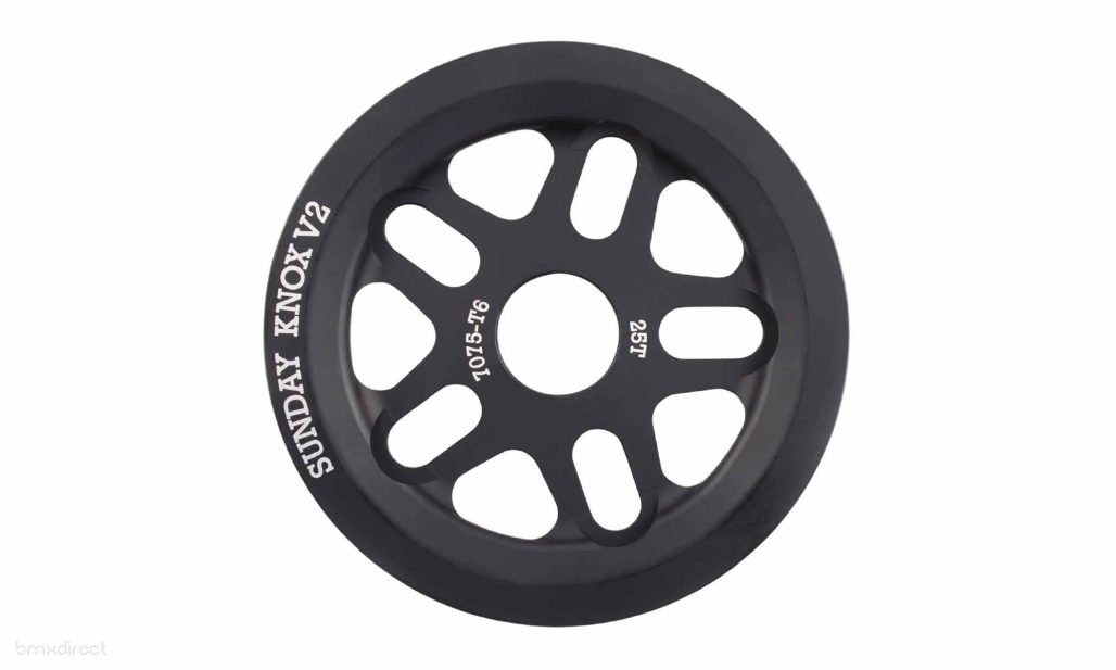 Sunday Knox V2 Guard Sprocket – 25t Black