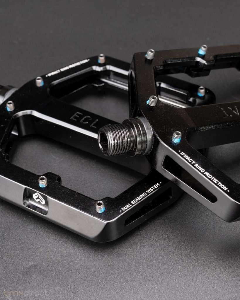 Eclat Surge XL Sealed Bearing pedals - Aluminum - Black