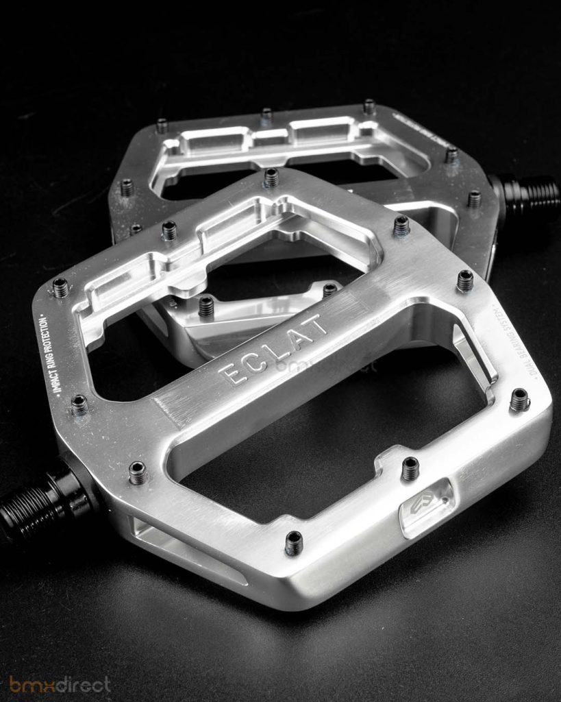 Eclat Surge XL Sealed Bearing pedals - Aluminum - Polished