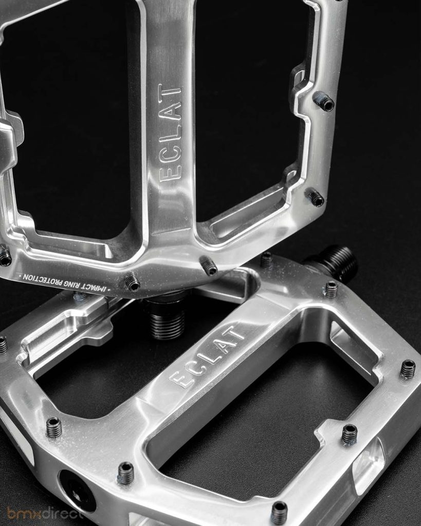 Eclat Surge XL Sealed Bearing pedals - Aluminum - Polished