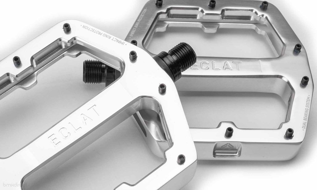 Eclat Surge XL Sealed Bearing pedals - Aluminum - Polished