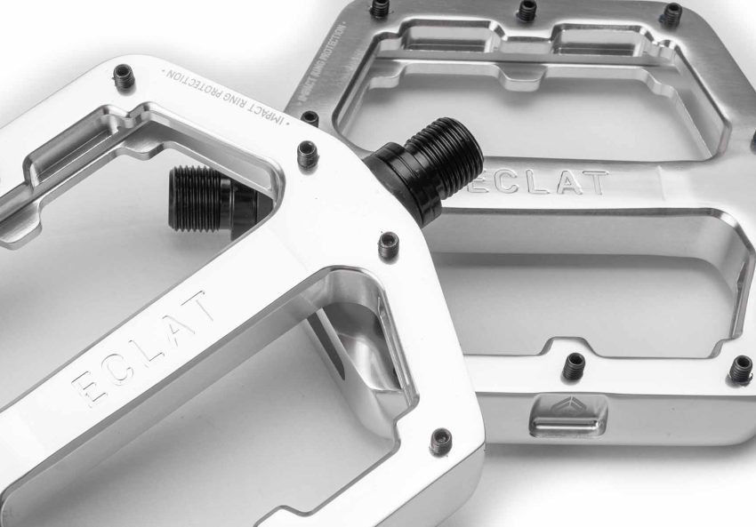 Eclat Surge XL Sealed Bearing pedals - Aluminum - Polished