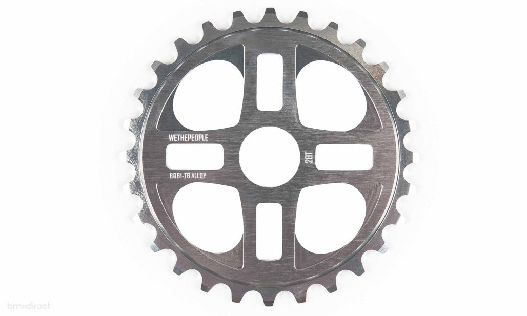 Wethepeople 4Star CNC Sprocket - Polished 25t