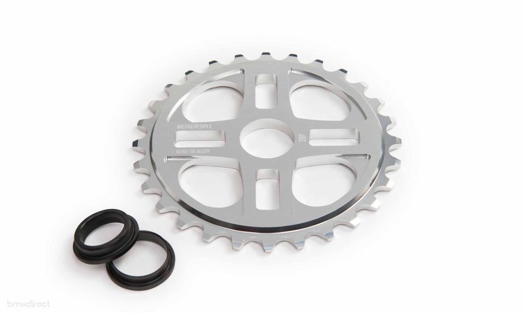 Wethepeople 4Star CNC Sprocket - Polished 25t