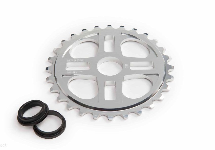 Wethepeople 4Star CNC Sprocket - Polished 25t