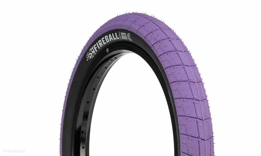 Eclat Fireball Tyre - Purple/ Black