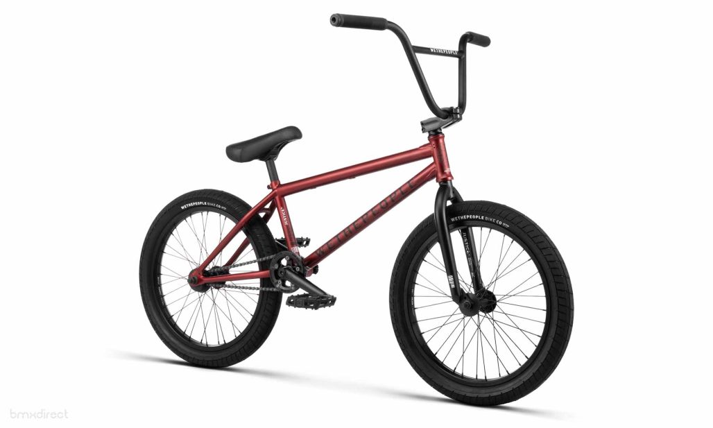 Wethepeople Justice Complete Bike - Cassette - Matt Velvet Red 20.75"