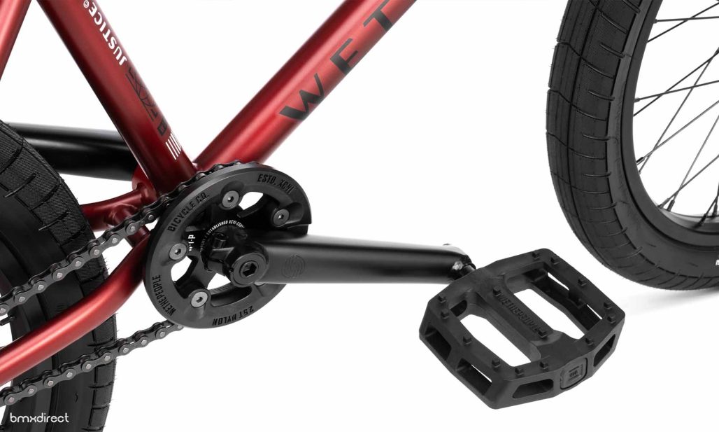 Wethepeople Justice Complete Bike - Cassette - Matt Velvet Red 20.75"