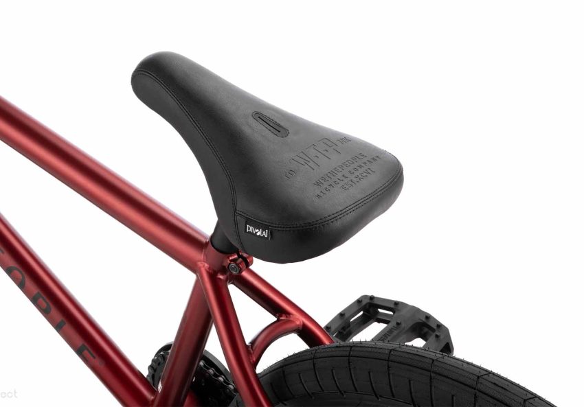 Wethepeople Justice Complete Bike - Cassette - Matt Velvet Red 20.75