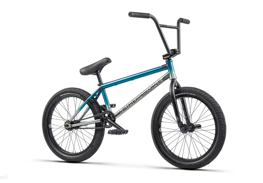 Wethepeople Reason Shift Complete Bike - Freecoaster - Matt Translucent Teal/Raw Fade 20.75