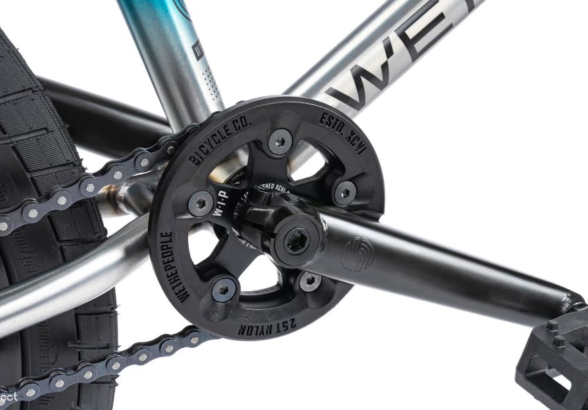 Wethepeople Reason Shift Complete Bike - Freecoaster - Matt Translucent Teal/Raw Fade 20.75