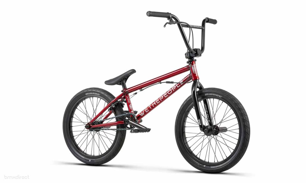Wethepeople Versus Complete Bike - Cassette - Translucent Red 20.65"