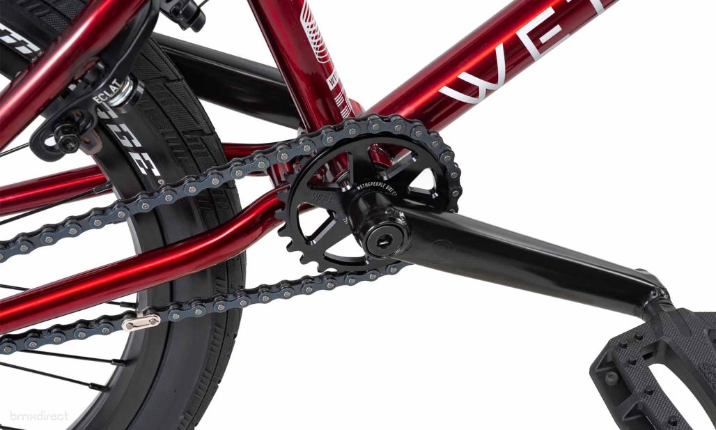 Wethepeople Versus Complete Bike - Cassette - Translucent Red 20.65"