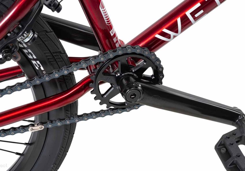 Wethepeople Versus Complete Bike - Cassette - Translucent Red 20.65