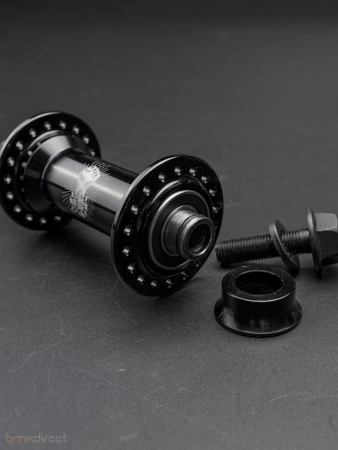 BMX Direct Anniversary Front hub - Black